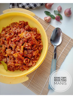 Foto resep Kering Tempe Kentang Pedas Manis