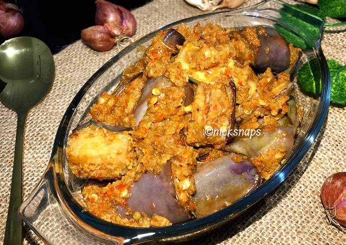 Resep Terong Sambal Ebi Oleh Enik Sulistyawati Cookpad