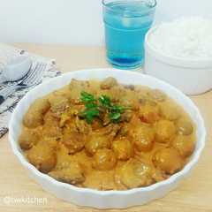 รูปของ Kalio Sapi Kentang