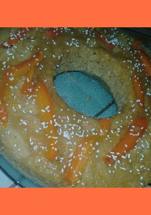 Una foto de Budín integral de zanahoria y naranja