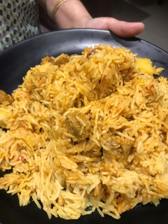 टोमेटो सोया चंक्स राइस (tomato soya chunks rice recipe in Hindi) रेसिपी मुख्य फोटो