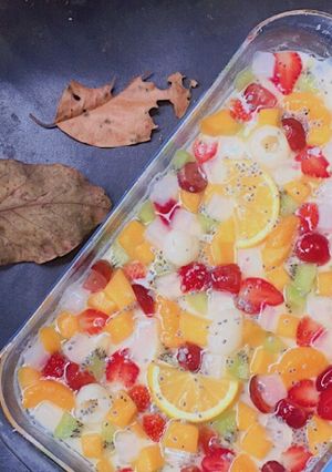 Foto resep Puding Sutra Buah