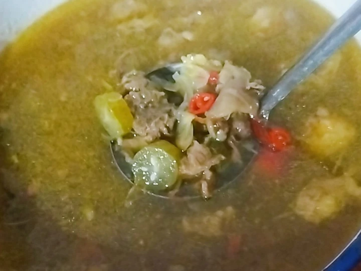 Langkah Gampang Menyiapkan Resep Asem-asem Tetelan Daging Anti Ribet, Bikin Ngiler
