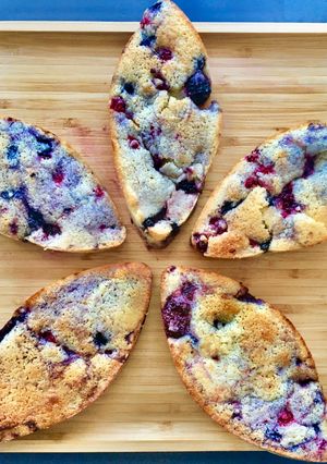 Une photo de Fondants aux fruits rouges