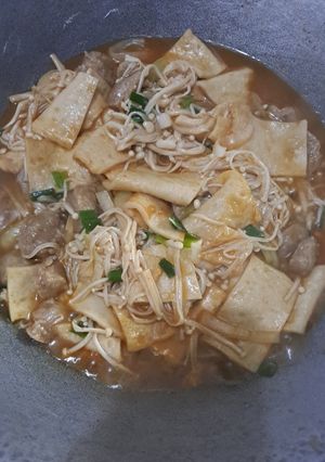 Foto resep Tumis jamur enoki