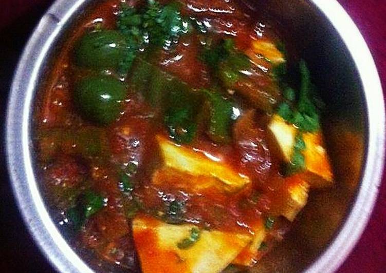 Kadai paneer