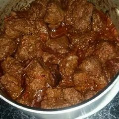 A picture of Liver stew.