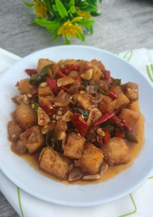 Foto resep Oseng Ikan Asin Jambal Roti