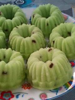 Foto resep Bolu Pandan Mini Kukus