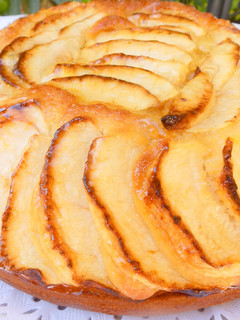 Una foto de Tarta de manzana