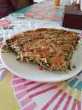 Budín de jurel y acelga grez