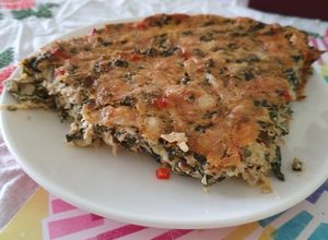 Foto principal de Budín de jurel y acelga grez