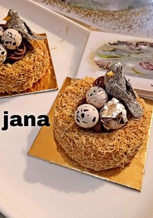 صورة لوصفة حلوة عش البلبل