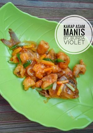 Foto resep Kakap Asam Manis