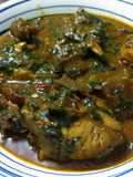 Rich Ogbono veg soup