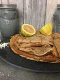 Chestnut Flour Crêpes