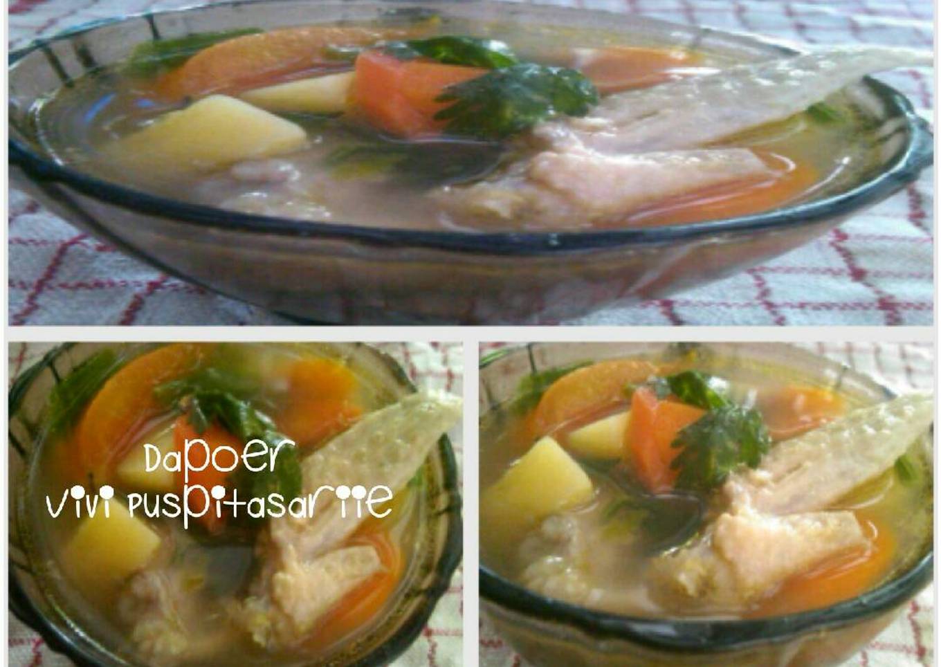 Sop sayap ayam