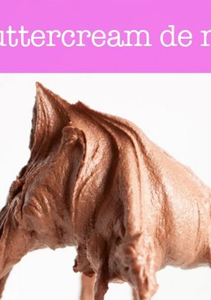 Una foto de Buttercream de Nutella