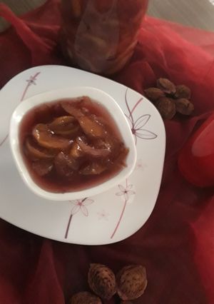 عکسی از دستور مربای شلیل