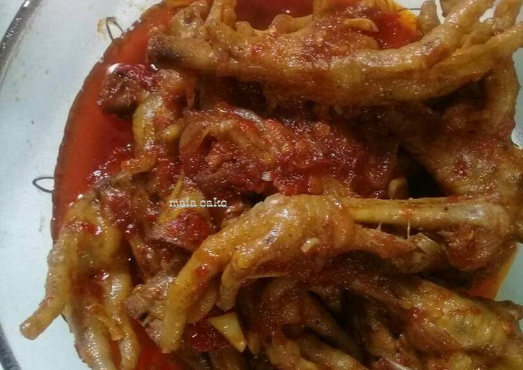 Ceker pedas ekonomis