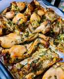 Ếch nướng lá lốt bằng nckd