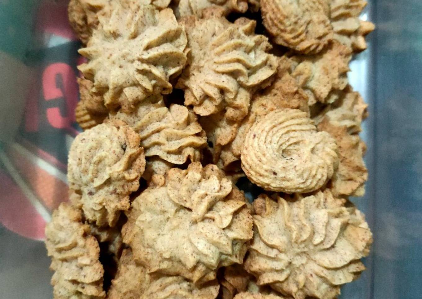 Kue Kering (Kuker / Cookies) dari Cake Tepung Beras Hitam Gagal