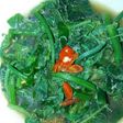 Tumis pucuk daun labu