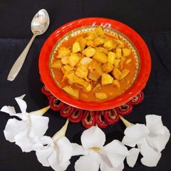 A picture of Spicy Raw Jackfruit / Echor Curry.