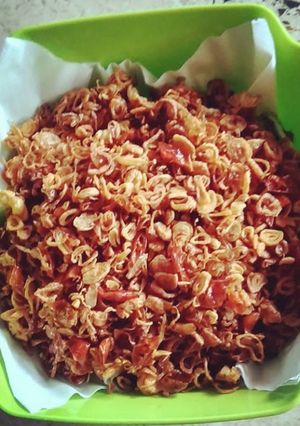 Foto resep Bawang goreng pedas