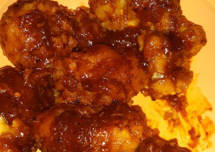 Resep Ayam bbq richeese / fire chicken yang Enak