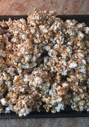 A picture of Carmel Corn.