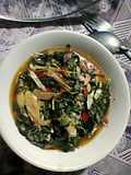 Tumis Daun Singkong & Kincong