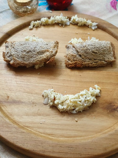 A picture of Baked bread Pockets.