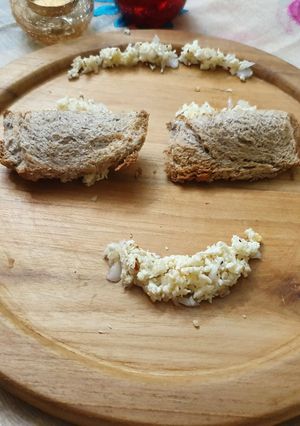 A picture of Baked bread Pockets.