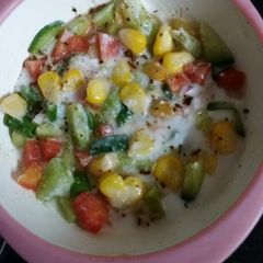 A picture of Corn Yogurt salad.