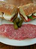 Zippy Dijon Caprese Sandwich by the ClannMaster