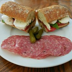 A picture of Zippy Dijon Caprese Sandwich by the ClannMaster.