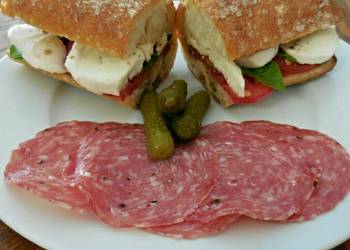 The New Way Cooking Recipe Zippy Dijon Caprese Sandwich by the ClannMaster Most Delicious