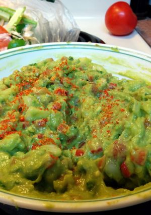 A picture of White Boy Guacamole.