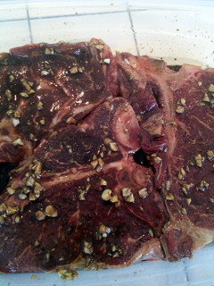 A picture of Steak marinade.