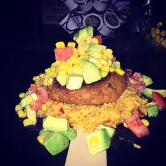 A picture of Pineapple Tuna Cakes.