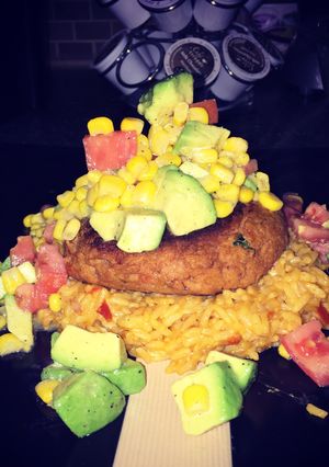A picture of Pineapple Tuna Cakes.