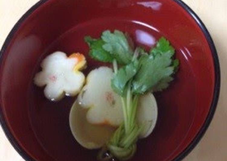 Recipe of Award-winning Clear Clam Soup