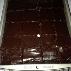A picture of Fudgy Brownies.