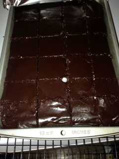 A picture of Fudgy Brownies.