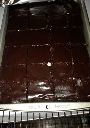 A picture of Fudgy Brownies.