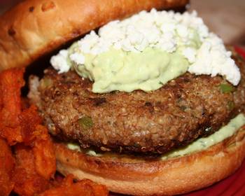 Update, Cooking Recipe TurkeyQuinoa Burgers with an AvocadoYogurt Sauce Most Delicious