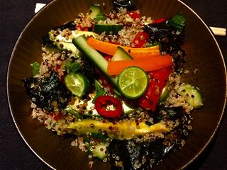 Vegan Seaweed Quinoa bowl