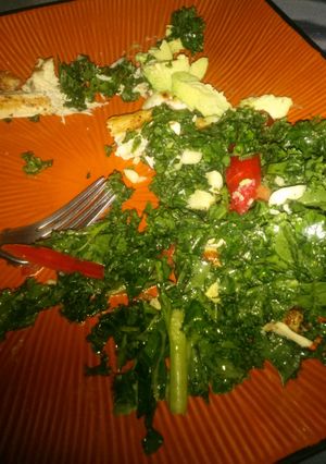 A picture of Kale salad.