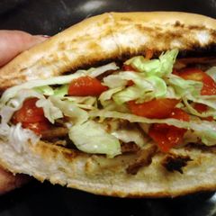 A picture of Toasted Steak em' Sandwiches.